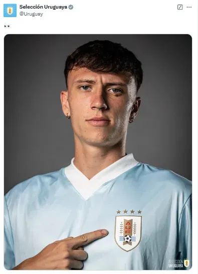 La nueva camiseta de Uruguay en homenaje al Maracanazo.