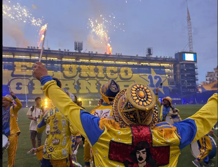 Boca celebró el Día del Hincha en  La Bombonera. (Boca Juniors)