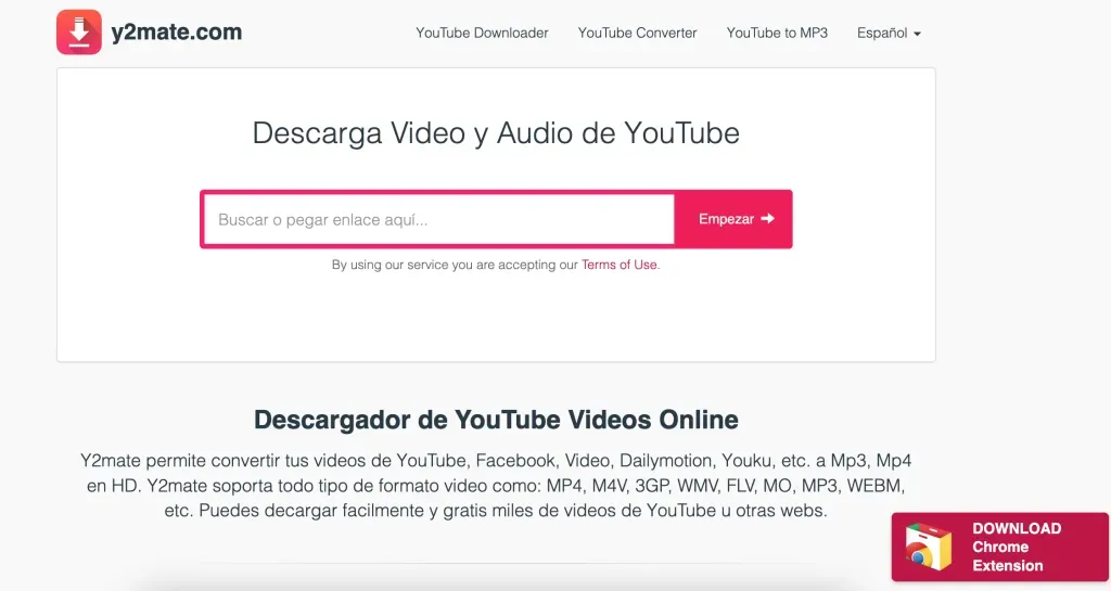Y2Mate YouTube