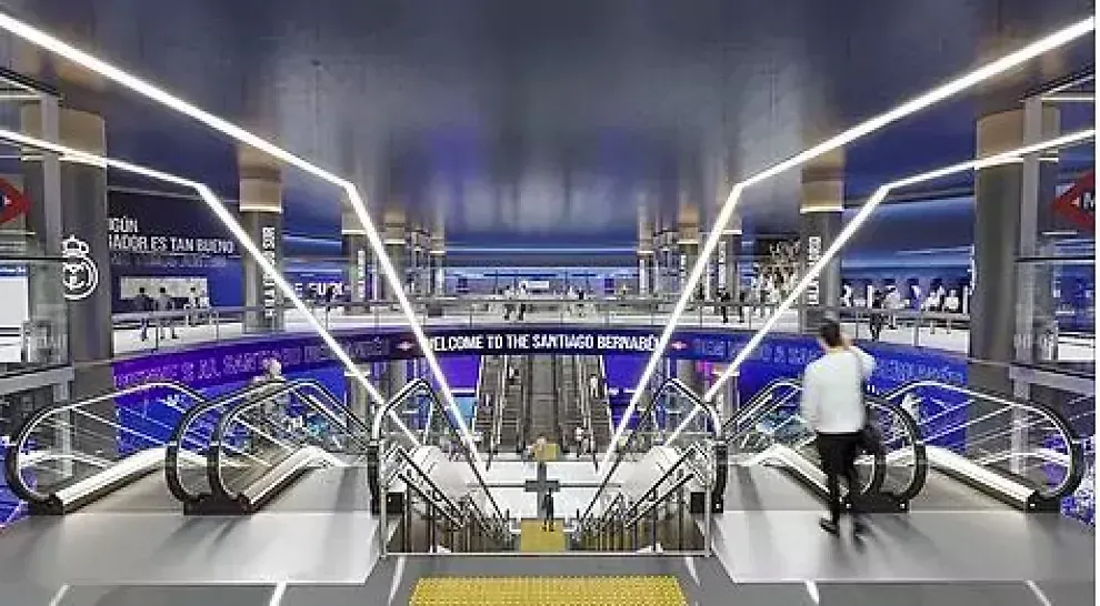 Así será la impresionante estación de metro que llegará al Estadio Santiago Bernabéu.