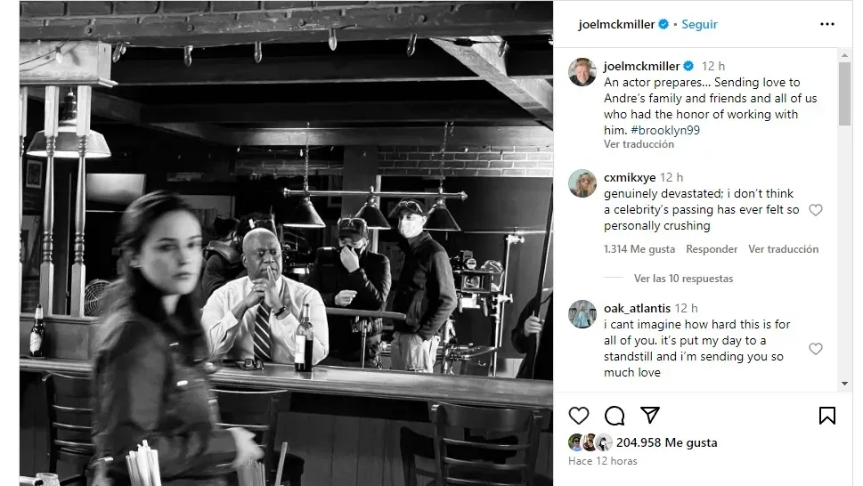 Joel McKinnon Miller vía Instagram