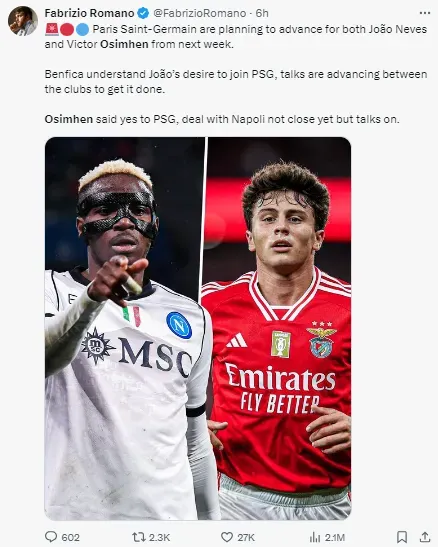 PSG are having a busy summer transfer window.