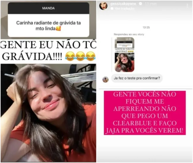 Fotos: Reprodução/Instagram de Gkay