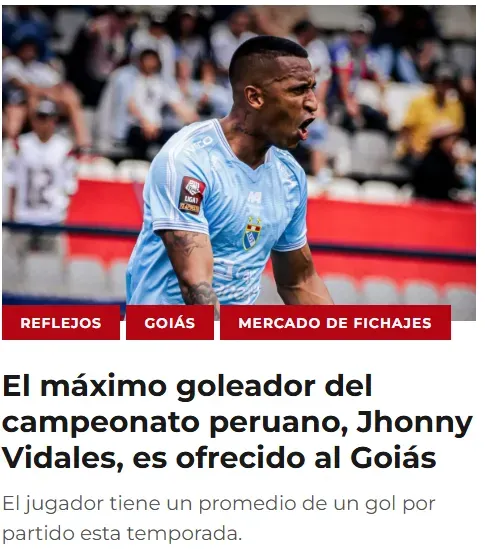 Jhonny Vidales.