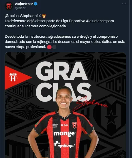 El mercado de fichajes sigue moviéndose en Costa Rica y ahora en Alajuelense fue el turno de despedir a una figura. 