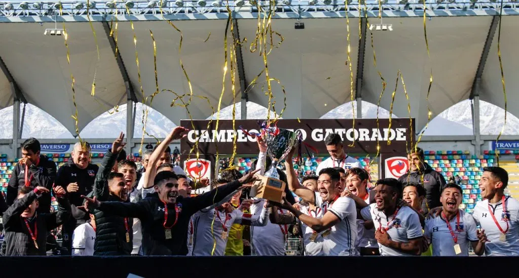 Colo Colo Sub 19 campeón. Crédito: ANFP