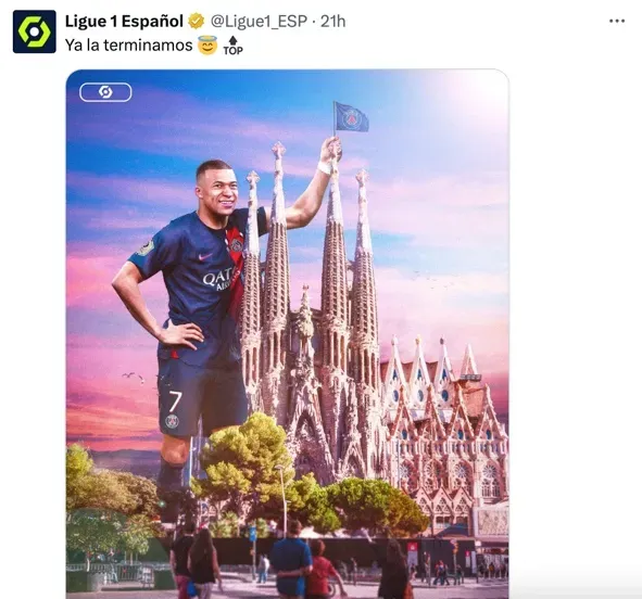 Twitter / @Ligue1_ESP