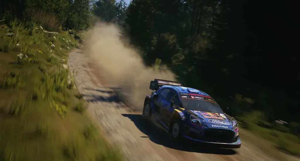 El Ford Puma Rally1 Hybrid es uno de los 78 vehículos protagonistas de EA Sports WRC. (Foto: Codemasters)