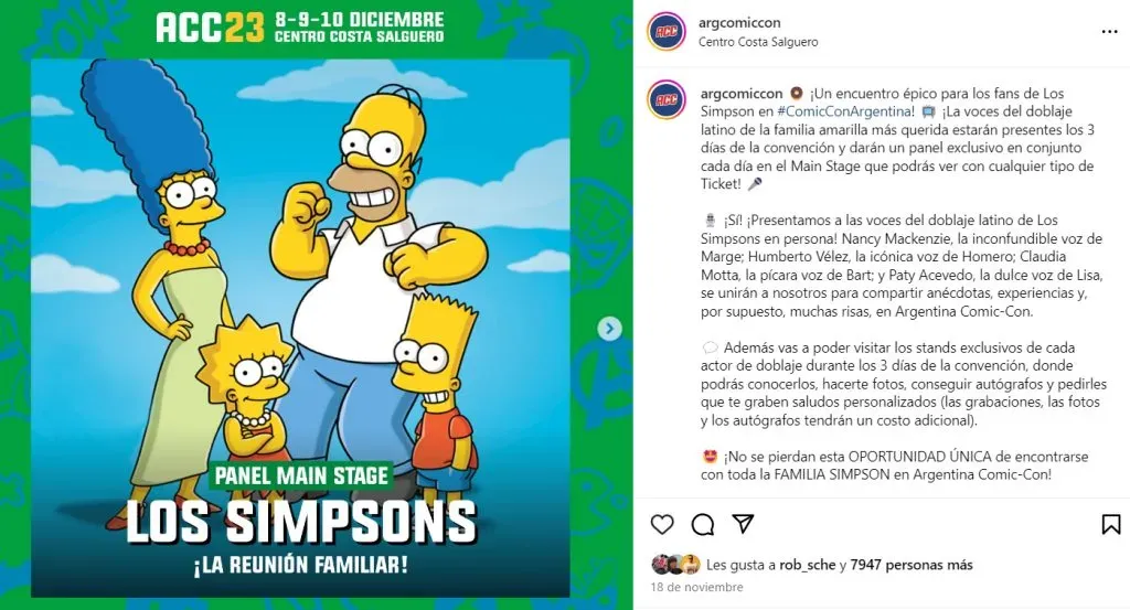 Serán los invitados principales del evento tras la suspensión del panel de Jack Quaid. (Instagram)