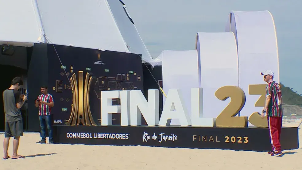 Fan Zone da final da Libertadores 2023