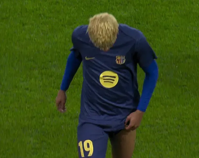 Lamine Yamal encendió las alarmas en Barcelona