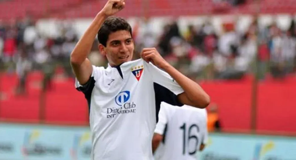 José Francisco Cevallos Jr. debutó con Liga de Quito en el 2011. Foto: El Universo.