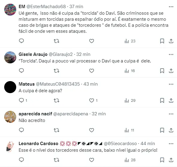 Internautas comentam atitude dos ADMs de Yasmin Brunet - Foto: Twitter