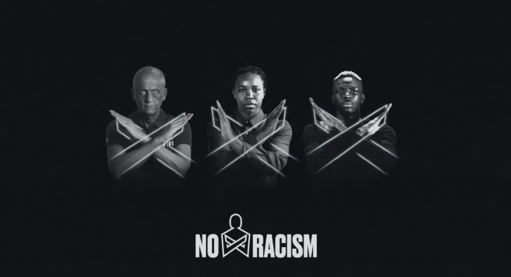 El gesto que combatirá al racismo en el futbol (FIFA)
