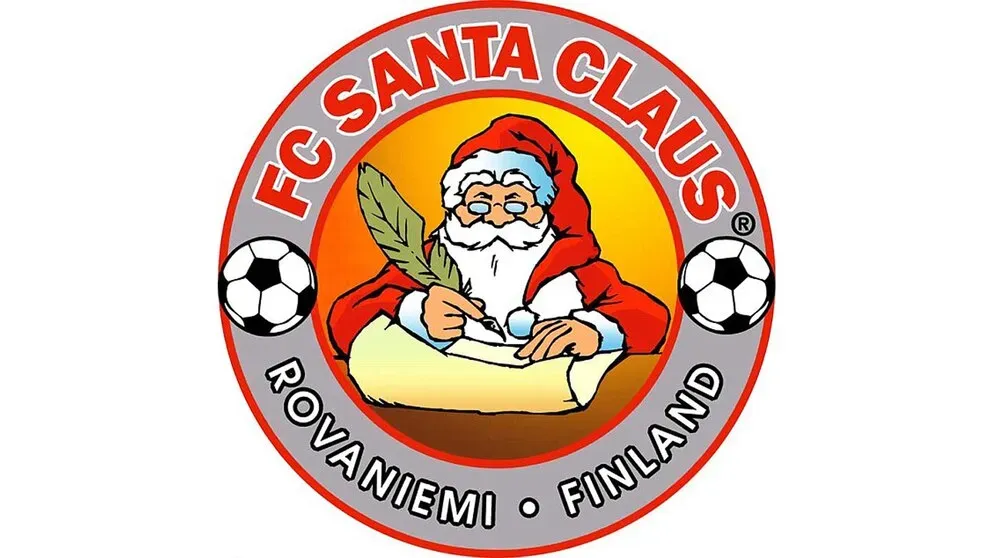 El escudo del FC Santa Claus.