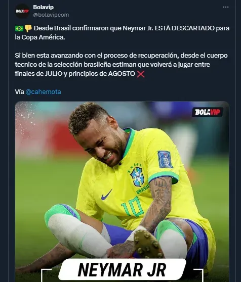 Neymar – Selección Brasil