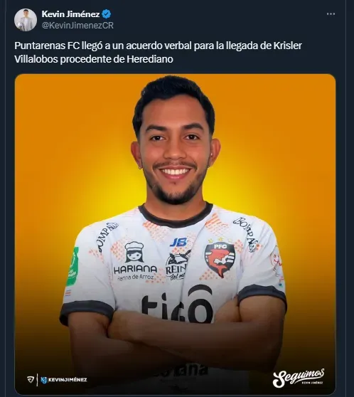 Krisler Villalobos – Puntarenas FC