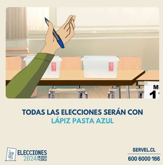 Foto: Servel.