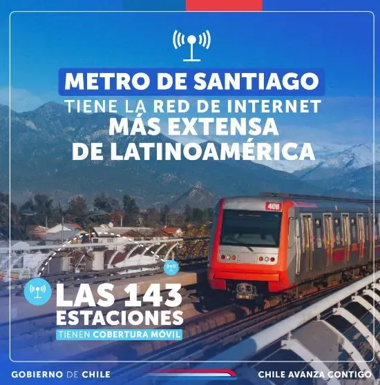 Foto: Metro de Santiago.