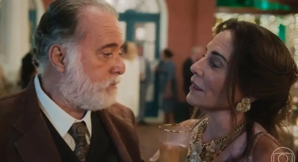 Antônio e Irene – Imagem: Reprodução/Globo