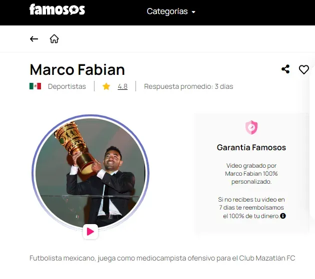Perfil de Marco Fabián