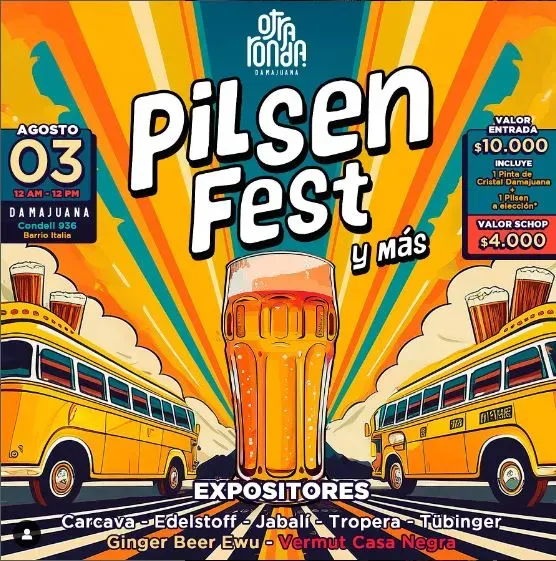 Pilsen Fest: Foto: IG Damajuana.