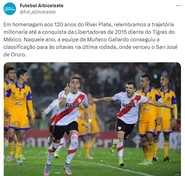 Internacional x River Plate : odds, estatísticas e informações do jogo de  volta das oitavas de final da Libertadores