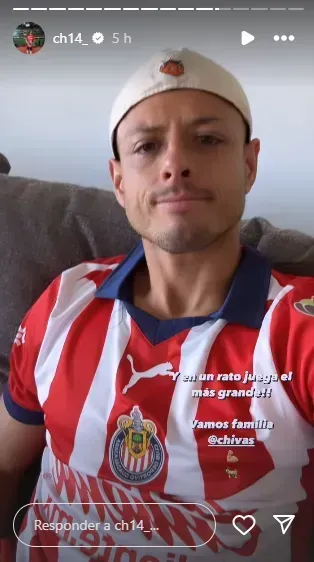 Así se preparó Chicharito para la previa del duelo contra Monterrey