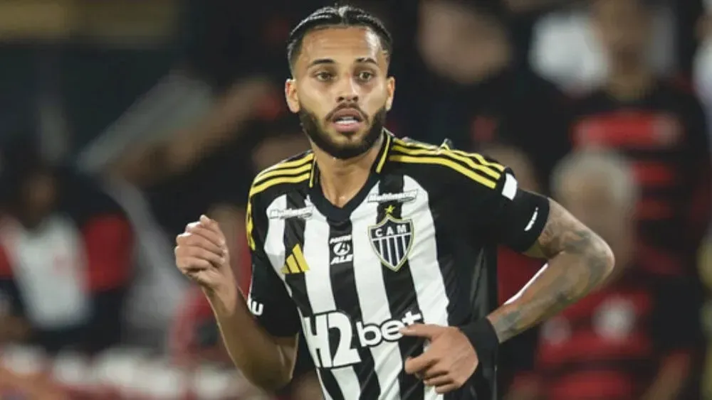 Alexsander vem ganhando espaço no Galo. Foto: Pedro Souza/Atlético-MG