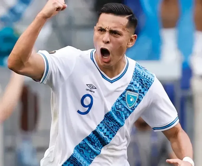 Rubio Méndez Rubín, jugador de Guatemala.