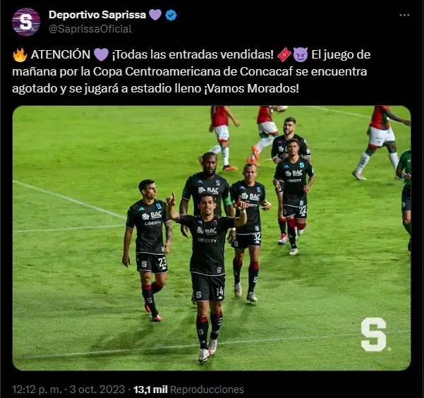 Real Estelí vs Deportivo Saprissa  2023 Copa Centroamericana 