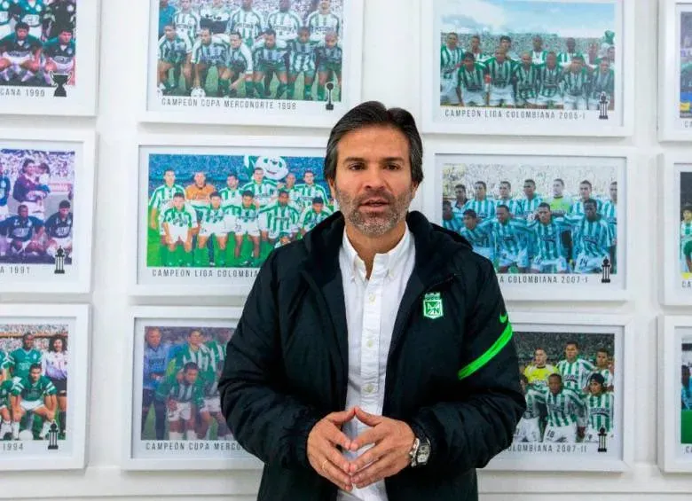 Benjamín Romero en Atlético Nacional. Foto: Atlético Nacional.