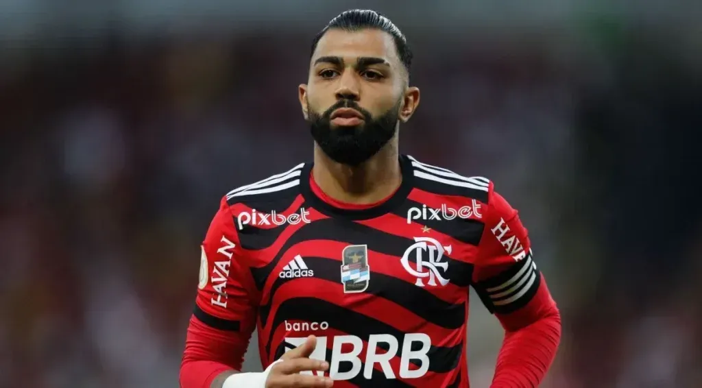 Gabigol pelo Flamengo – Foto: Gilvan de Souza/CRF