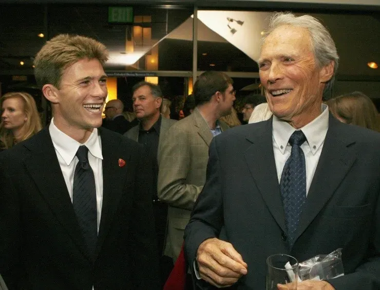 Clint Eastwood y Scott Eastwood (Fuente: Getty Images)