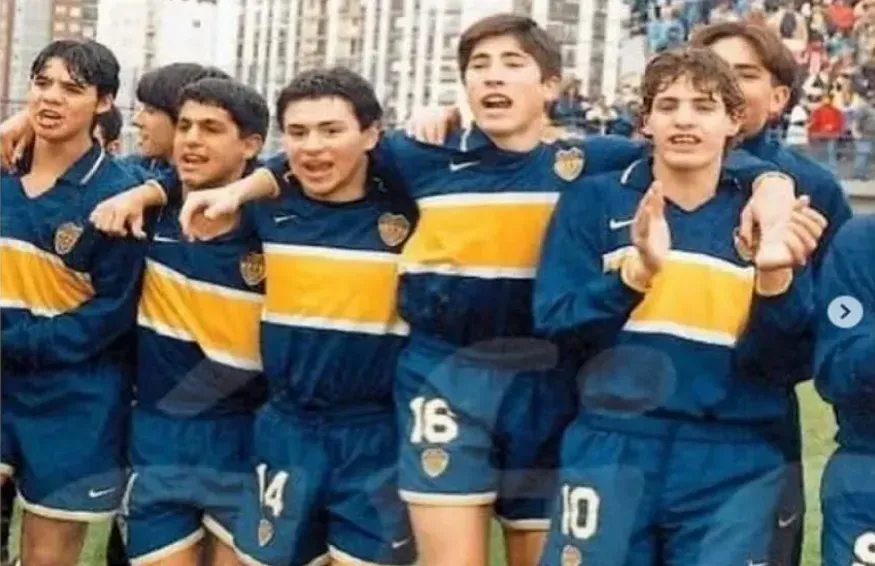Mariano Pavone llegó a jugar en las inferiores del Xeneize. (Archivo El Gráfico)