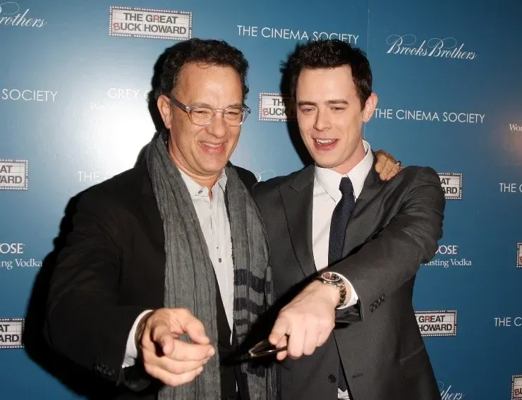 Tom Hanks y Colin Hanks (Fuente: Getty Images)