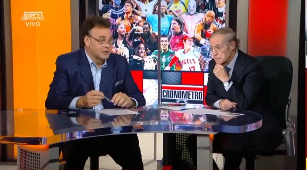 Este lunes, Faitelson y José Ramón se despidieron tras el anuncio de la salida de David de ESPN (espn)