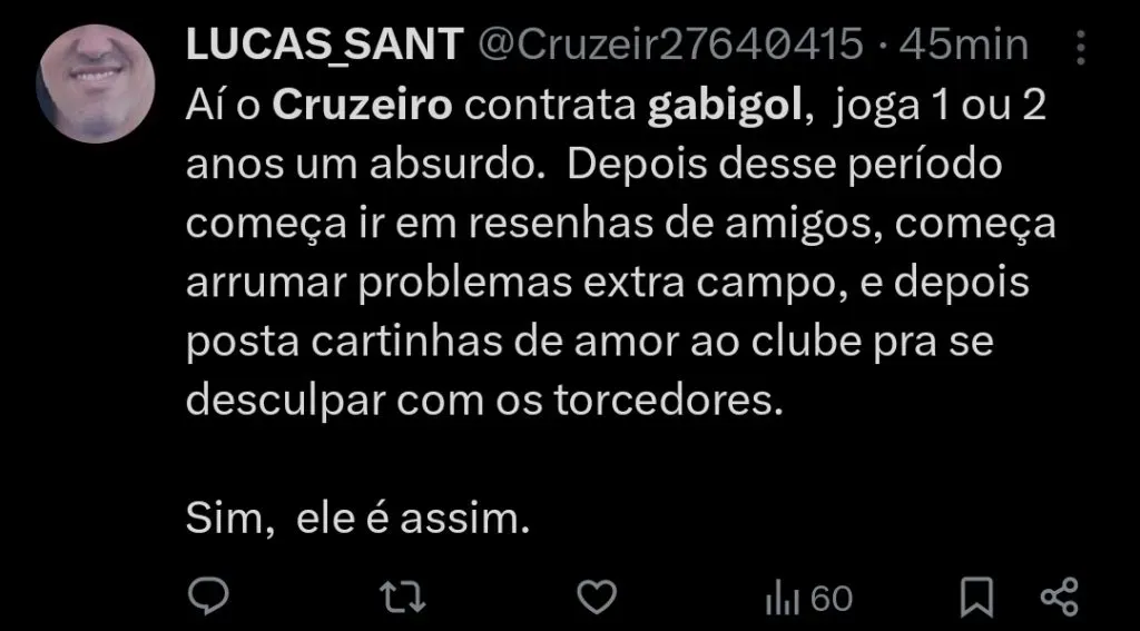 Repercussão via Twitter