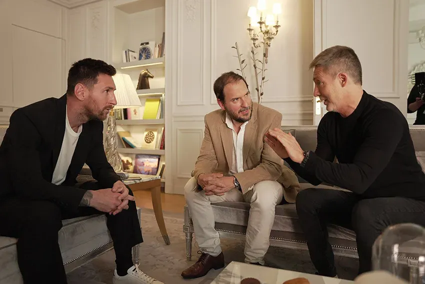 Lionel Messi en Los Protectores. Foto: (Star +)