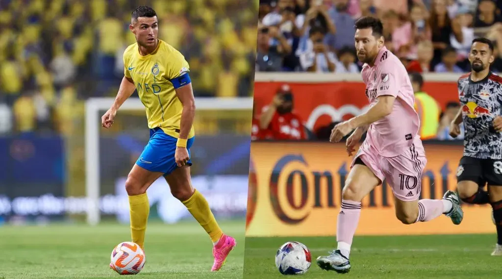 Messi y CR7 podrían tener una nueva batalla en contra. | Foto: Getty