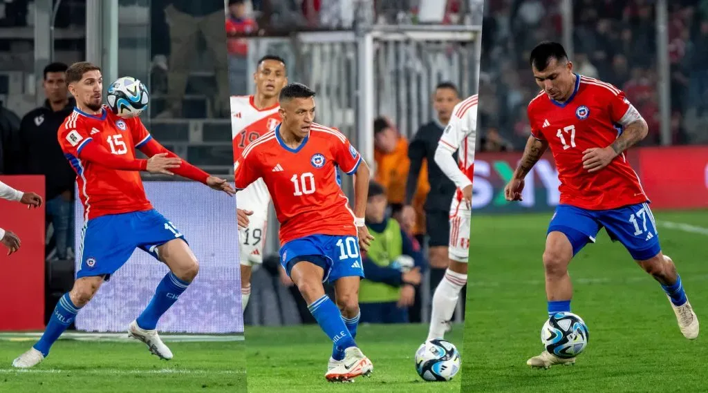 Diego Valdés, Alexis Sánchez y Gary Medel están en el equipo ideal de la tercera fecha eliminatoria de Sofascore. | Foto: Guille Salazar