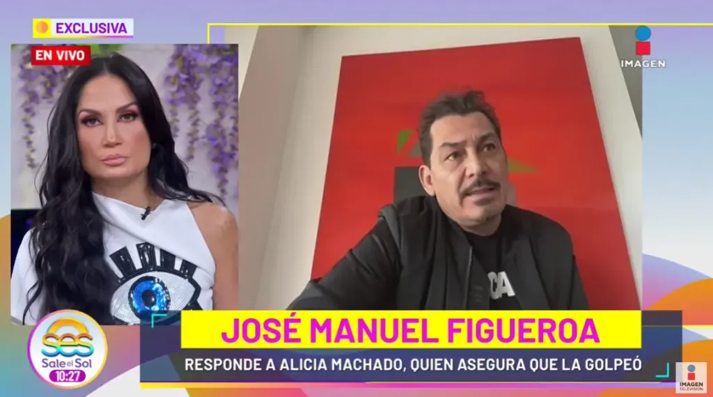 José Manuel Figueroa ya ha respondido a las acusaciones que Alicia Machado hizo de él. Imagen: @ImagenEntretenimiento.