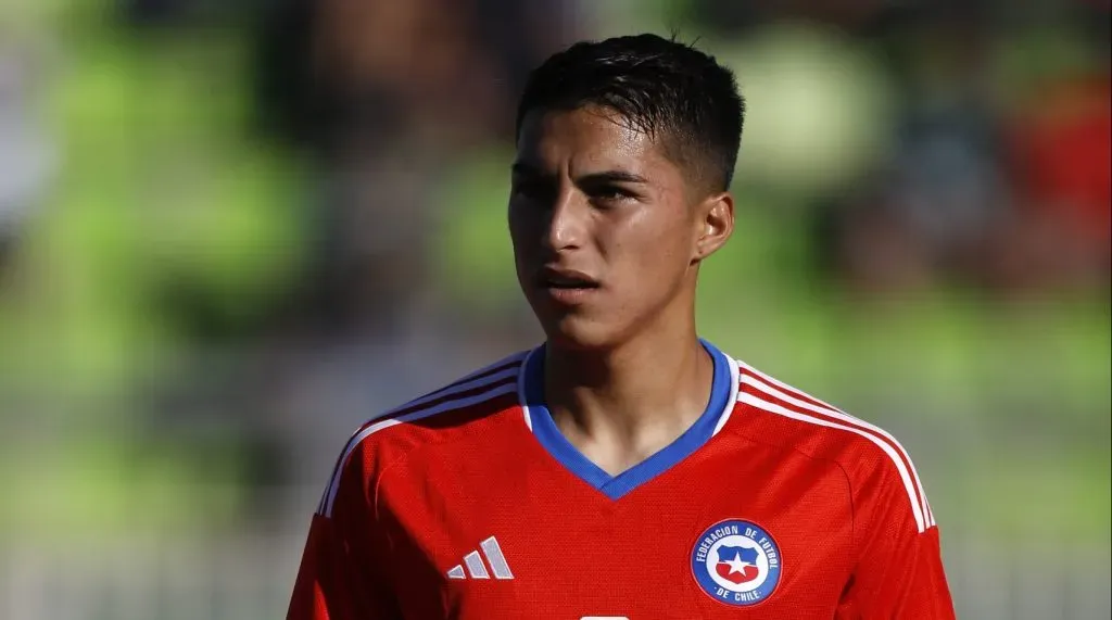 Jonathan Villagra con la Selección Chilena Sub 23