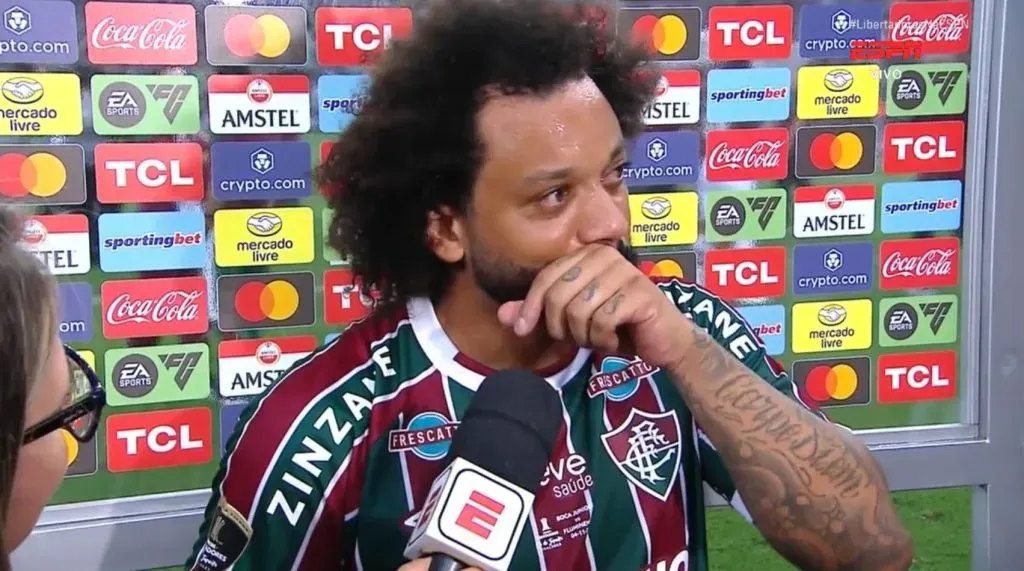 Marcelo é campeão da Libertadores e Champions League. Foto: ESPN