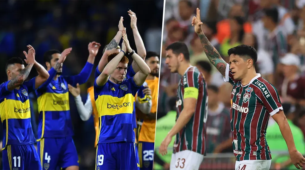 Formaciones confirmadas para la final de la CONMEBOL Libertadores entre Boca y Fluminense. (Getty Images)