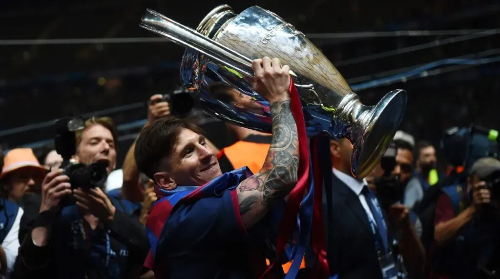 Messi anotó dos goles en tres finales de Champions League. (Foto: Getty Images)
