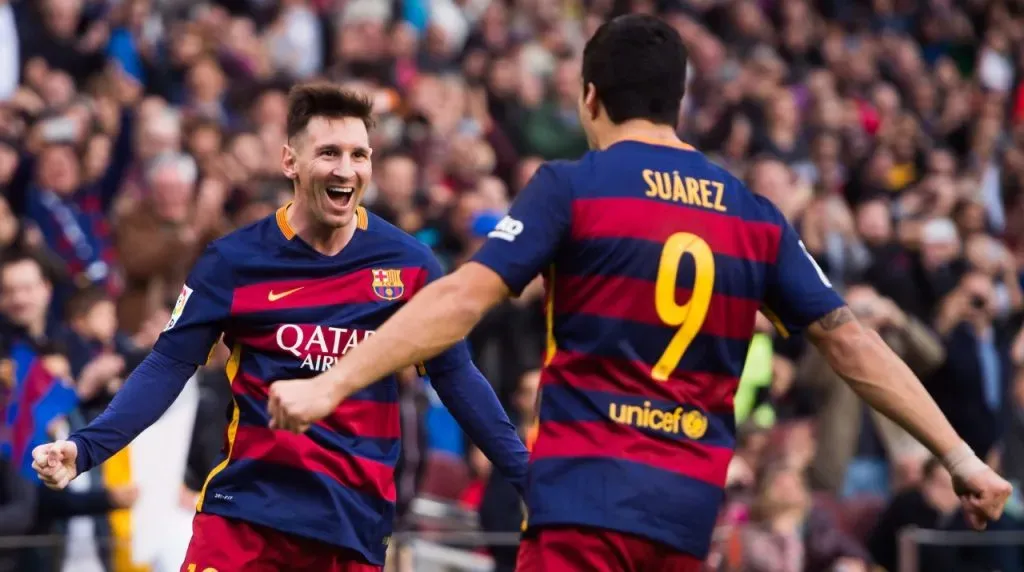 Messi y Suárez anotaron 478 goles jugando en el FC Barcelona. (Foto: Getty Images)