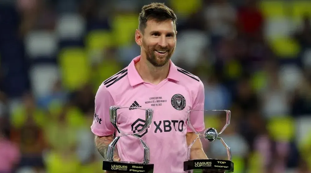 Messi fue el goleador y MVP de la Leagues Cup 2023. (Foto: Getty Images)