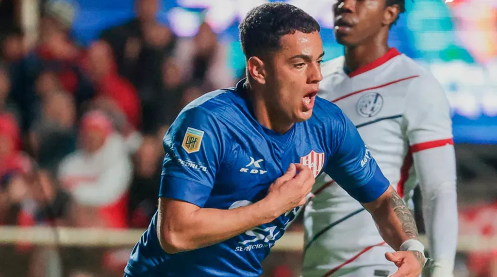 Morales metió varios goles desde su llegada a Unión. (Foto: Unión)