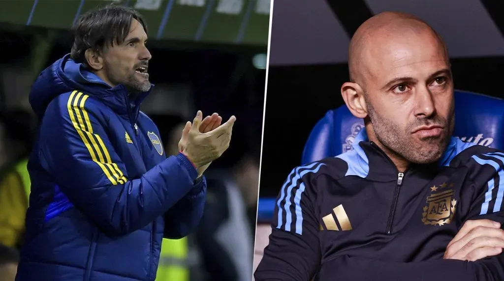 Martínez y un mensaje para Mascherano. (Foto: Getty / IMAGO)